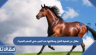 مقال عن اهمية الخيل ومكانتها عند العرب في العصر الحديث