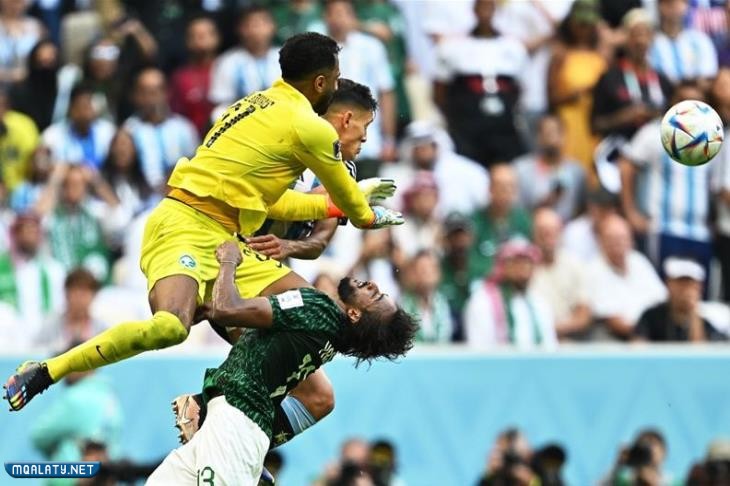 تفاصيل اصابة ياسر الشهري في مباراة الارجنتين