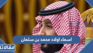 اسماء اولاد محمد بن سلمان ولي العهد السعودي