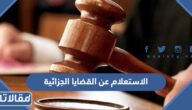 طريقة الاستعلام عن القضايا الجزائية في الامارات