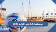 اين صنعت كرة كأس العالم 2022
