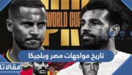 تاريخ مواجهات مصر وبلجيكا على مدار التاريخ
