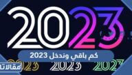 كم باقي وندخل 2023 العد التنازلي