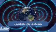 يحيط بالارض مجال مغناطيسي