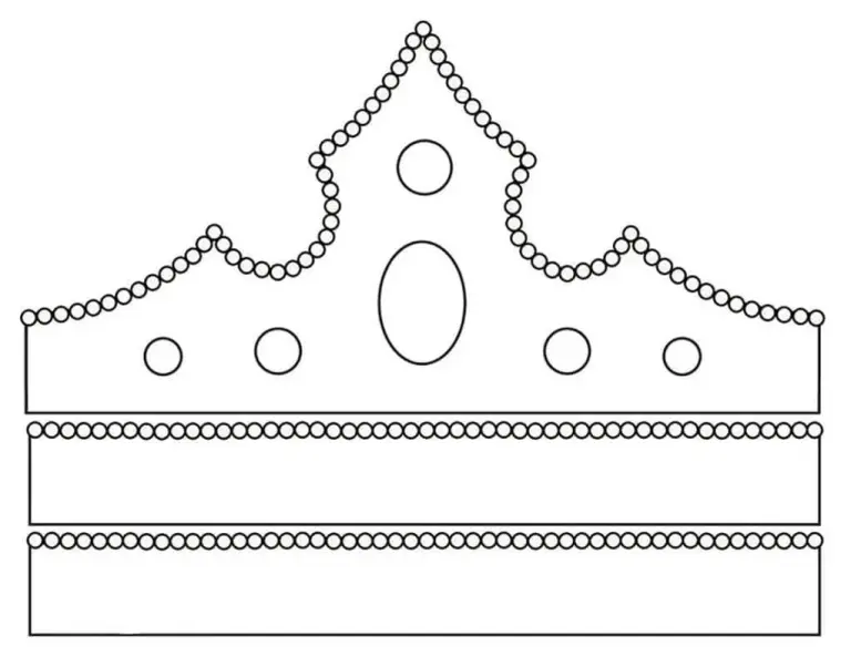 رسومات تاج اللغة العربية جاهز للطباعة