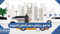 ما هو برنامج دعم النقل الموجه ومن يستفيد منه؟