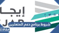 شروط برنامج دعم المتعثرين إيجار في السعودية 1447 والفئات المستفيدة