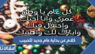 كلام عن بداية عام جديد للحبيب 2025 رسائل تهنئة العام الجديد للحبيب