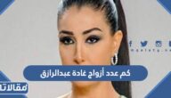 كم عدد أزواج غادة عبدالرازق الممثلة المصرية