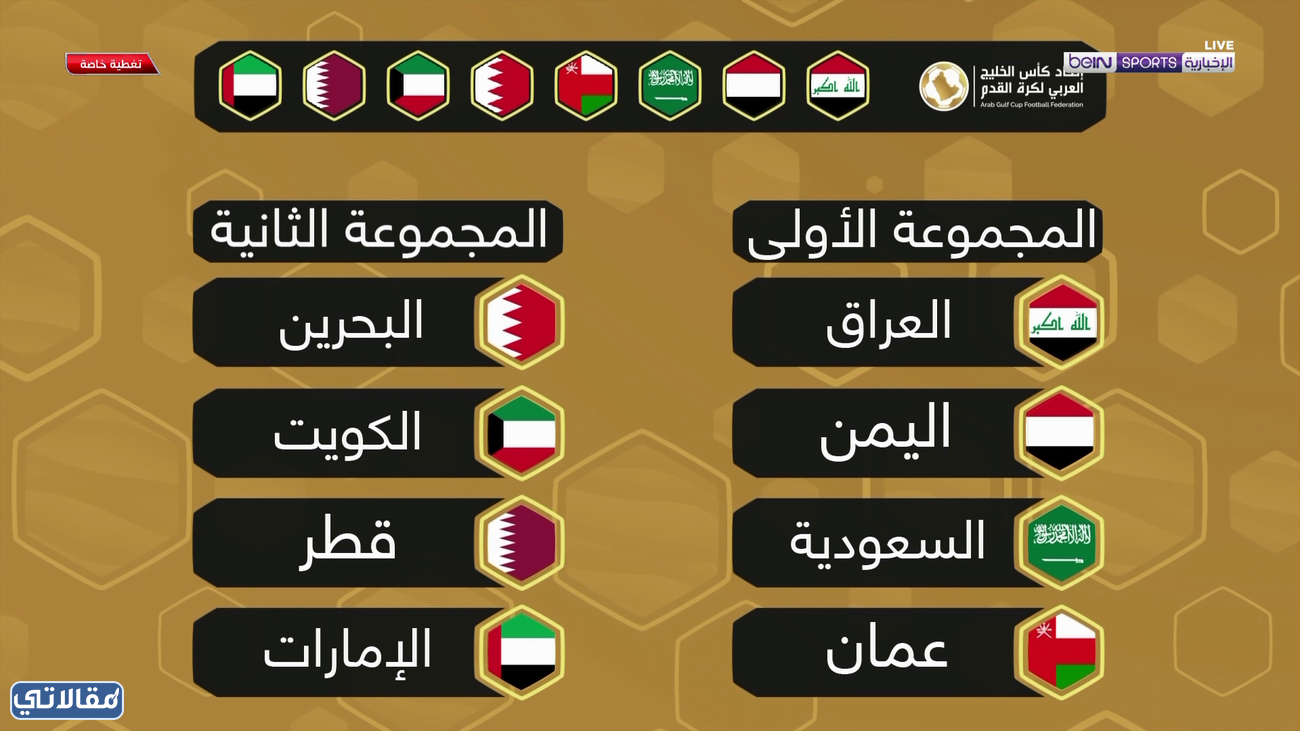 مجموعة المنتخب السعودي في بطولة كأس الخليج العربي 2023