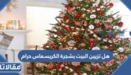 هل تزيين البيت بشجرة الكريسماس حرام