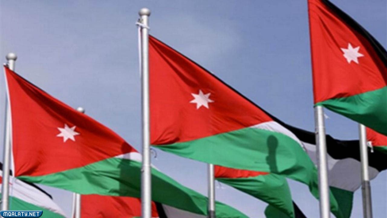 وصف العلم الأردني