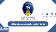 بوابة الدخول الموحد جامعة حائل تسجيل الدخول