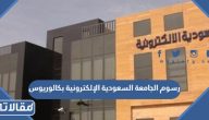 رسوم الجامعة السعودية الإلكترونية في الترم 1447