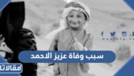 سبب وفاة عزيز الاحمد السعودي