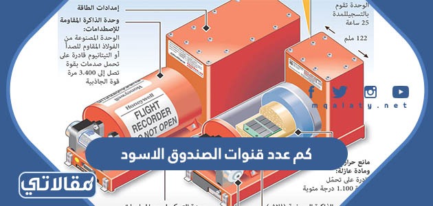 كم عدد قنوات الصندوق الاسود