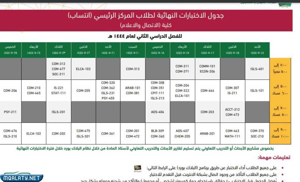 كلية الاتصال والاعلام