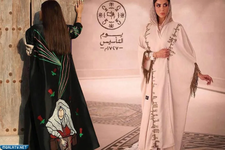 افكار ملابس يوم التأسيس السعودي عباءات