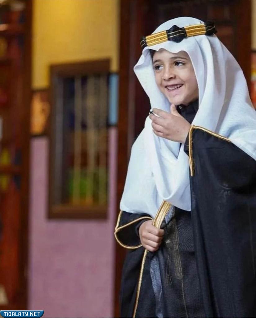 افكار ملابس يوم التأسيس السعودي للاطفال