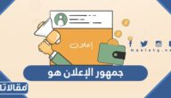 جمهور الإعلان هو