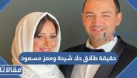 حقيقة طلاق حلا شيحة ومعز مسعود