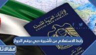 رابط الاستعلام عن تأشيرة دبي برقم الجواز gdrfad.gov.ae