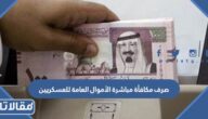 تفاصيل صرف مكافأة مباشرة الأموال العامة للعسكريين 2023