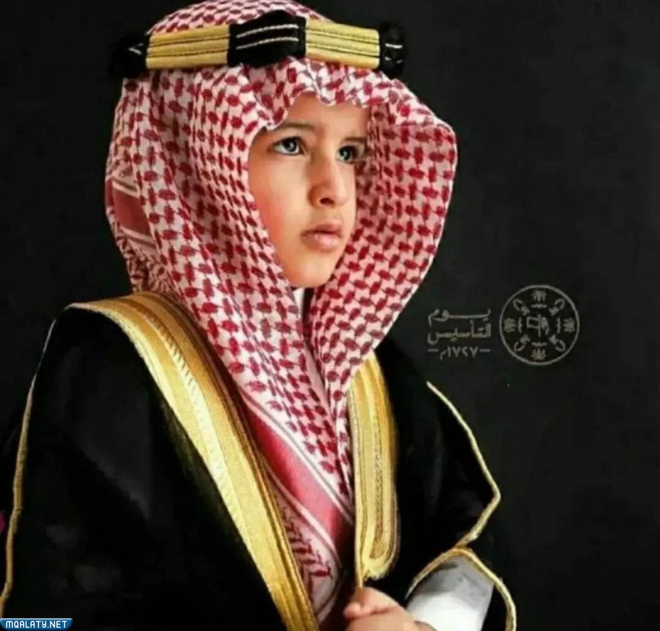 صور عقال يوم التأسيس السعودي للأطفال