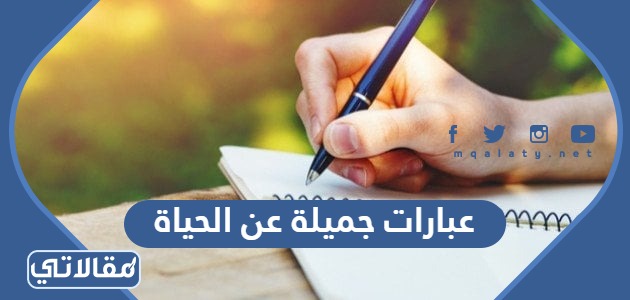 عبارات جميلة عن الحياة