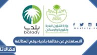 طريقة الاستعلام عن مخالفة بلدية برقم المخالفة الرابط والخطوات