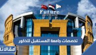 تخصصات جامعة المستقبل 2026 للذكور