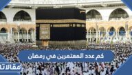 كم عدد المعتمرين في موسم رمضان 2023 / 1444