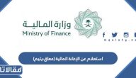 استعلام عن الإعانة المالية (معاق-يتيم) 1445 الرابط والخطوات