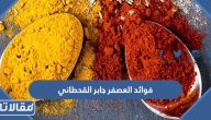 فوائد واضرار العصفر على الصحة جابر القحطاني