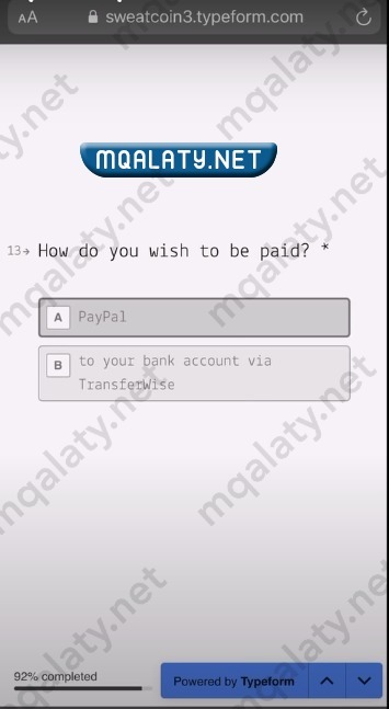 كيف اسحب ارباحي من تطبيق المشي