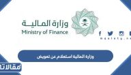 وزارة المالية استعلام عن تعويض 1445 الرابط والخطوات