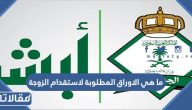 ما هي الاوراق المطلوبة لاستقدام الزوجة والاولاد 2026