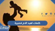 كلمات لعيد الام قصيرة 2025 ، اجمل قصائد واشعار وخواطر بمناسبة عيد الأم